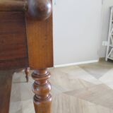 console-old dressing table-side table-mahogany stain