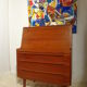Scandinavian secretary produced by Olholm Møbelfabrik 1960