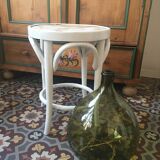 Bistro stool stamped C T C.