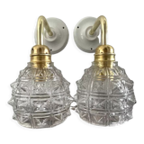 Pair of vintage wall lights