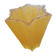 Yellow star vase Walther Glas