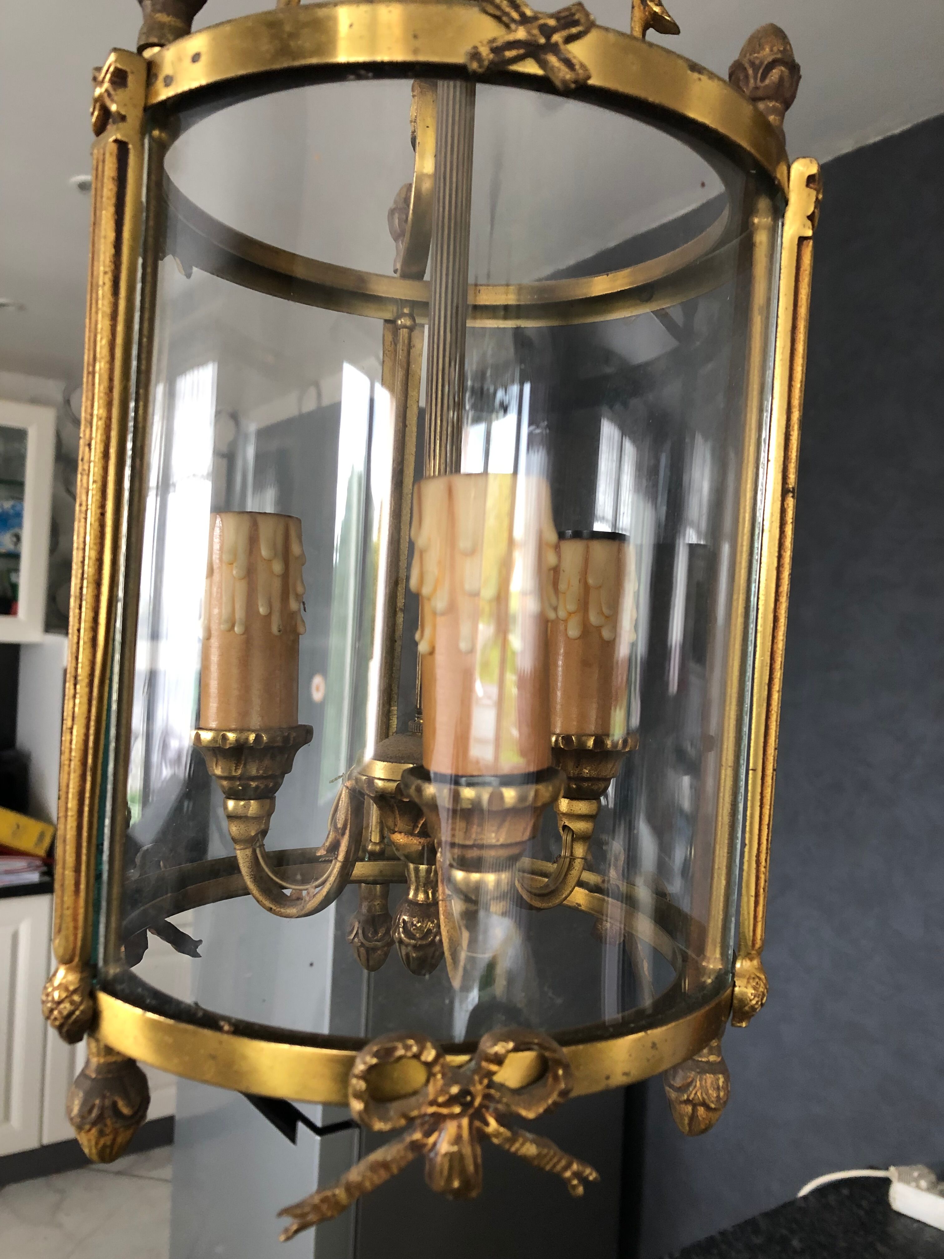Bronze lantern