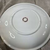 Set of 4 flat plates with red rooster hen decor