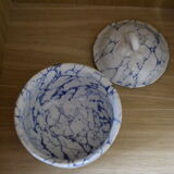 Blue marbled sugar