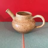 Sandstone pitcher signed lg St Caradec region Brittany