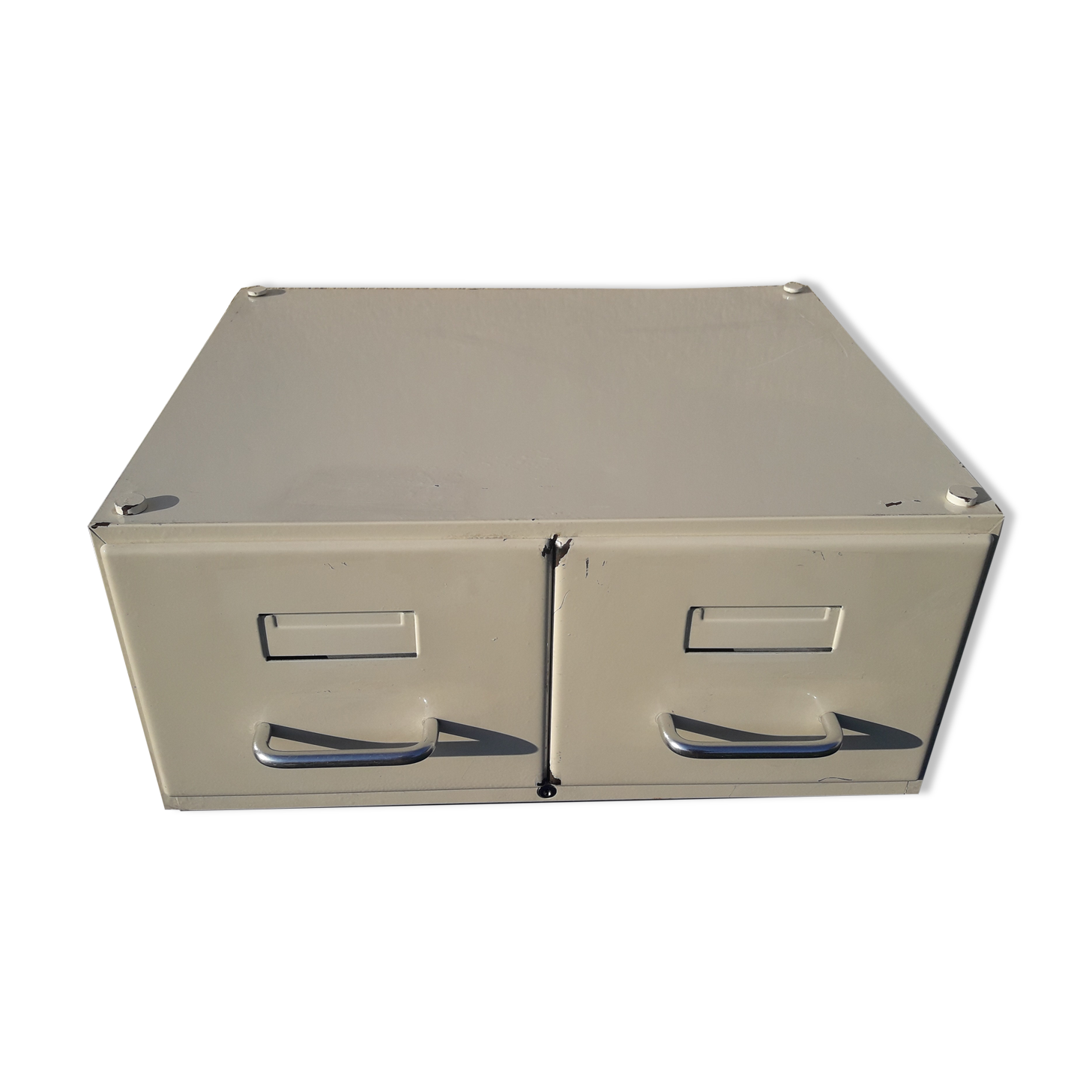 Metal furniture 2 industrial loft drawers