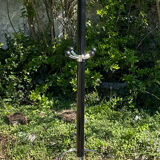 Vintage 1980s freestanding coat rack