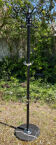Vintage 1980s freestanding coat rack