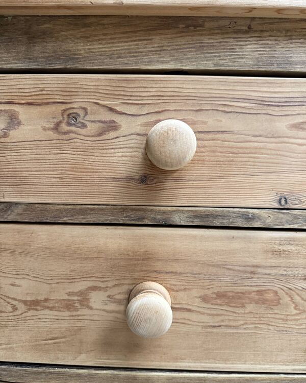 Commode anglaise coiffeuse (rénovée)