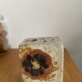 Handmade stoneware toothbrush holder