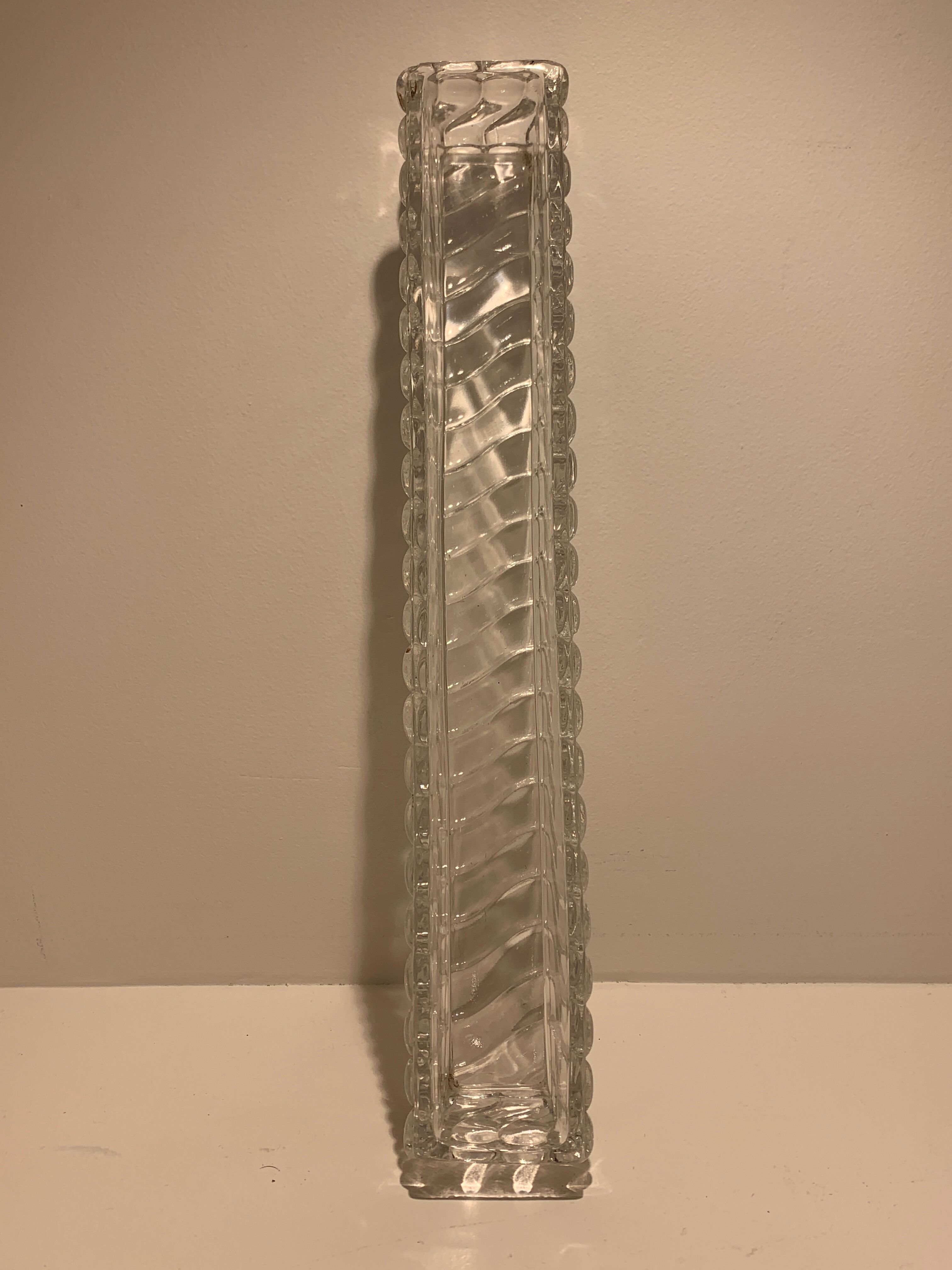 Baccarat crystal centerpiece, Bamboo model, 1900