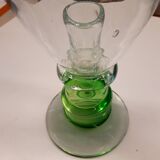 Photophore candle holder in blown glass