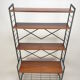 Italian Free Standing Teak Shelving Unit, 1950's