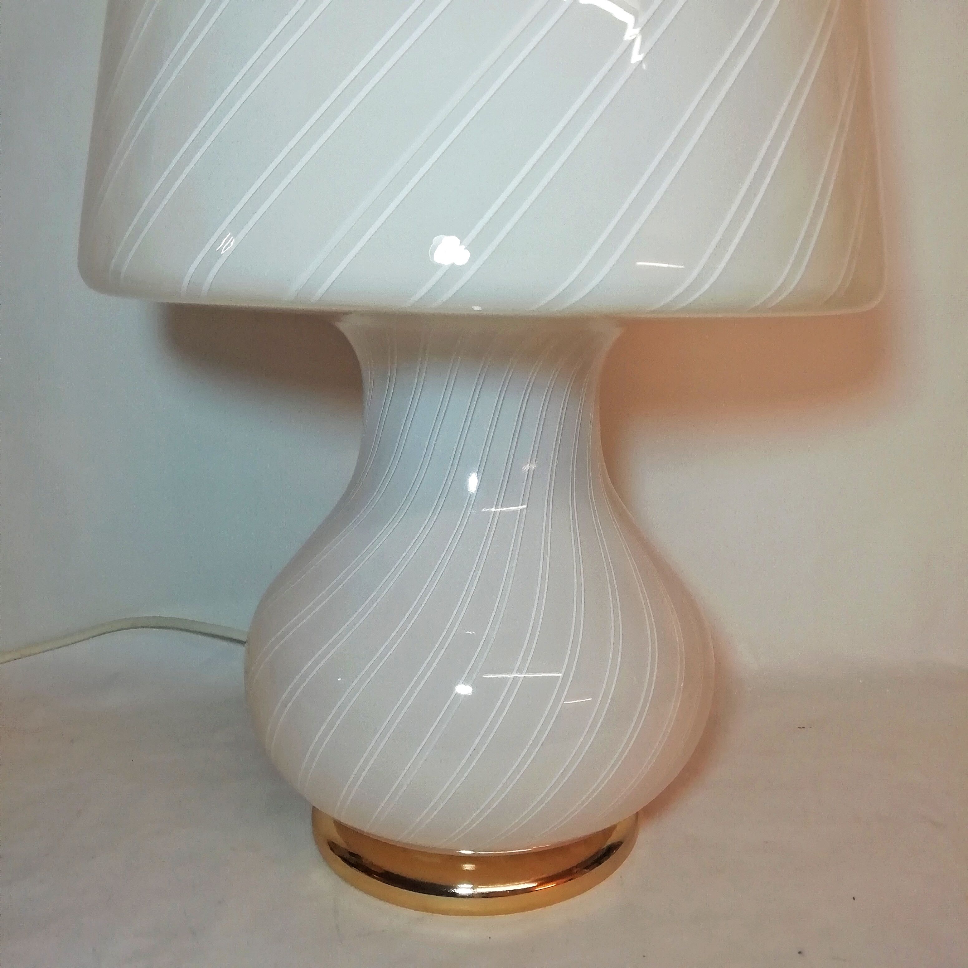 Murano glass table lamp