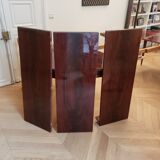 Louis XVI oval table in mahogany, 2 extensions