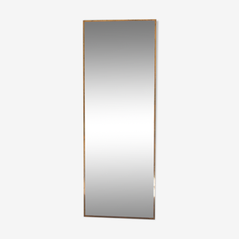 Golden mirror 147x54 cm