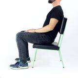 Mid Century Lower Sider Chair, Czechoslovakia 1950s