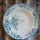 6 assiettes creuses anciennes en Terre de fer
