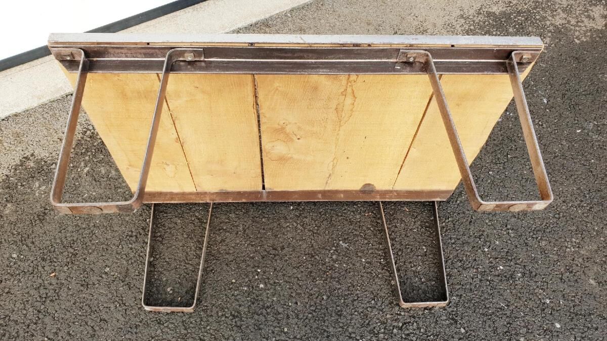 Industrial coffee table