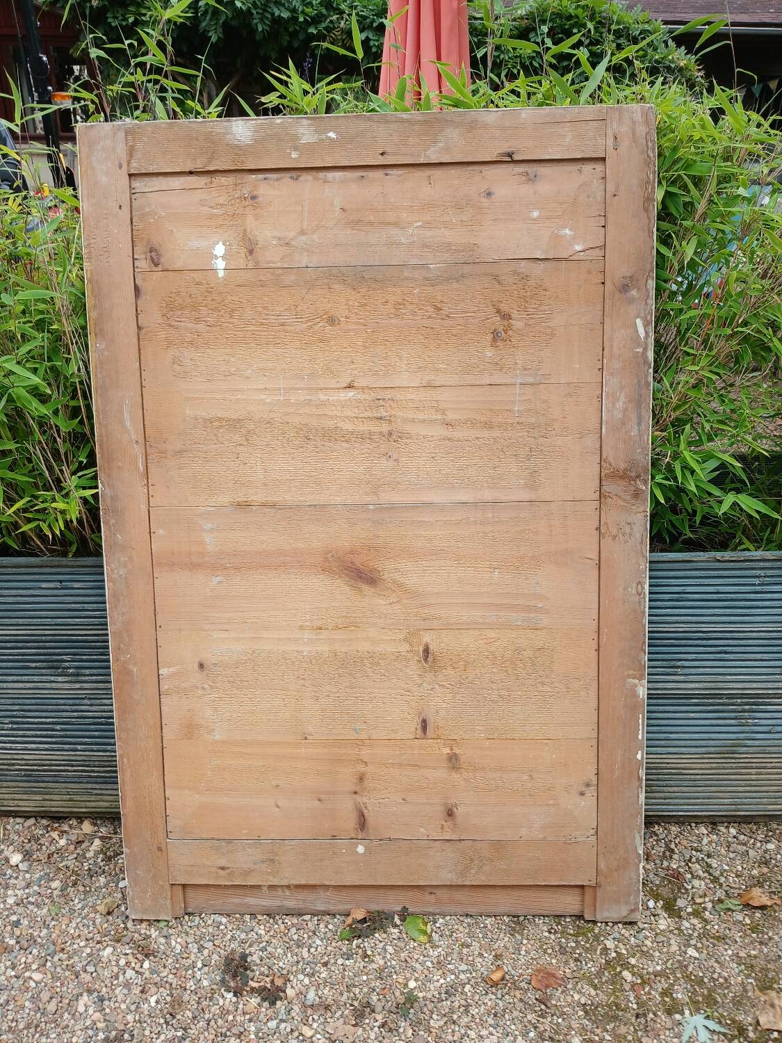Large antique mirror/wooden frame