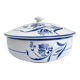 Antique GIEN soup tureen model "Alberic" from the 1940s.