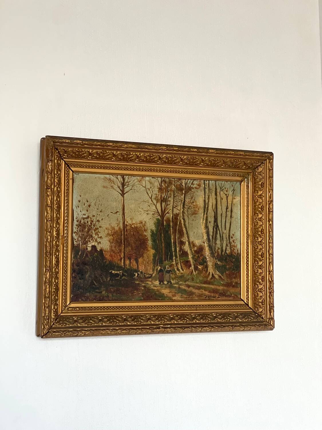 Oil on canvas, 19th century.