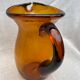 Vintage amber pitcher
