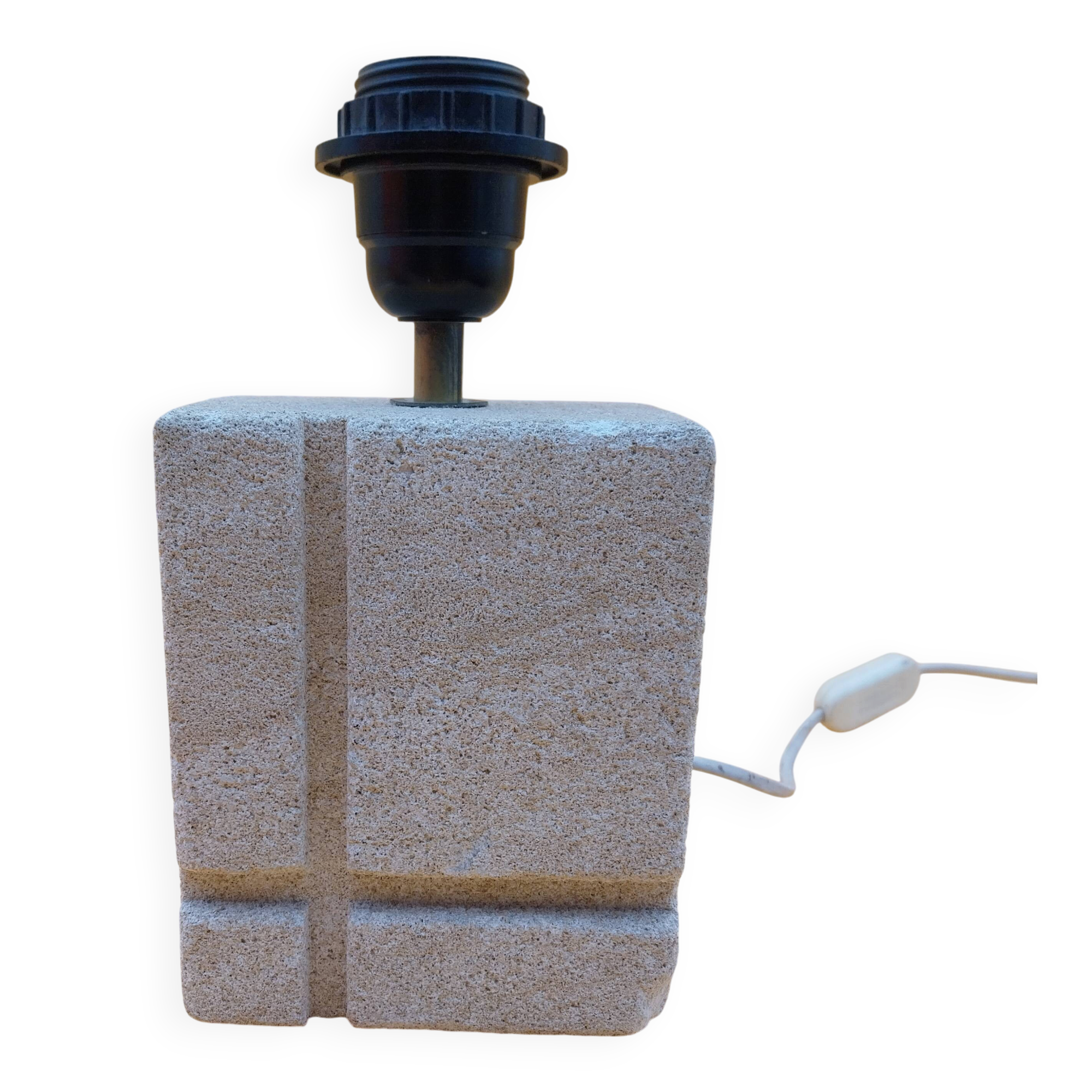 Stone lamp