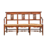 Mandarin bench in precious wood and inlays
