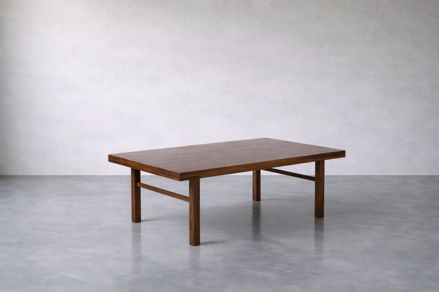 Vintage Mid-Century Danish Modern Colonial Rosewood Coffee Table, 1960s