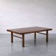 Vintage Mid-Century Danish Modern Colonial Rosewood Coffee Table, 1960s