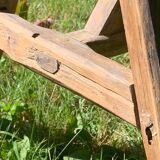 Vintage trestle table
