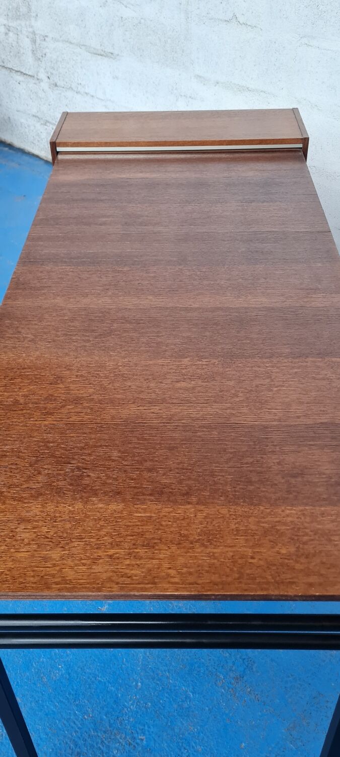 Vintage retractable folding table