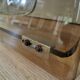 Vintage Wall Mirror with Shelf: 1970s Hollywood Regency Decor