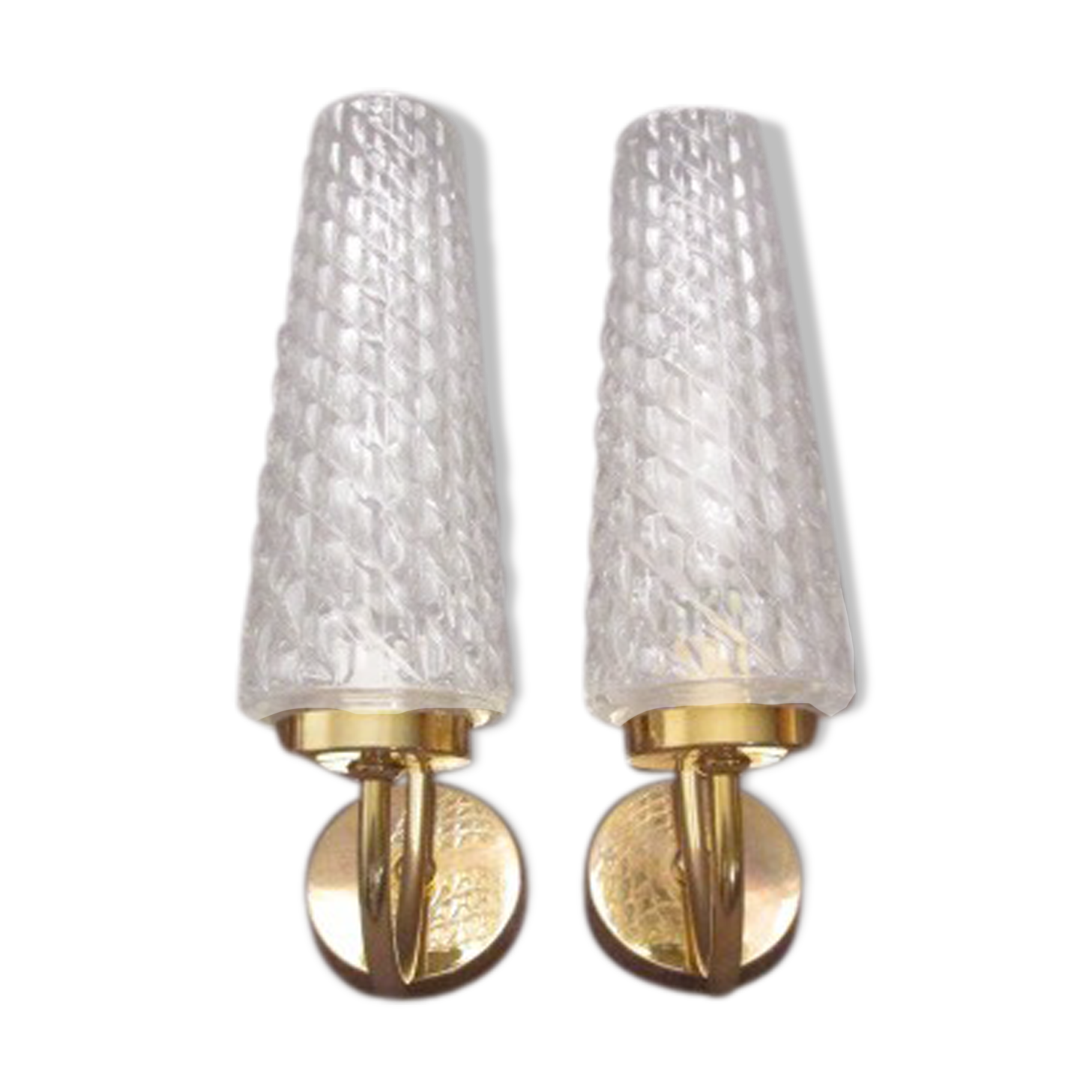 Pair of vintage wall lamps 60