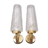 Pair of vintage wall lamps 60