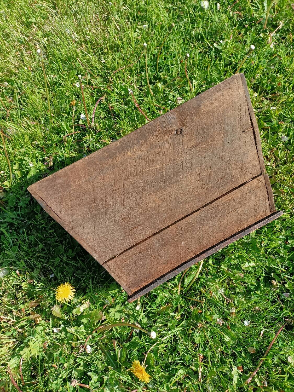 Retro wooden planter/box