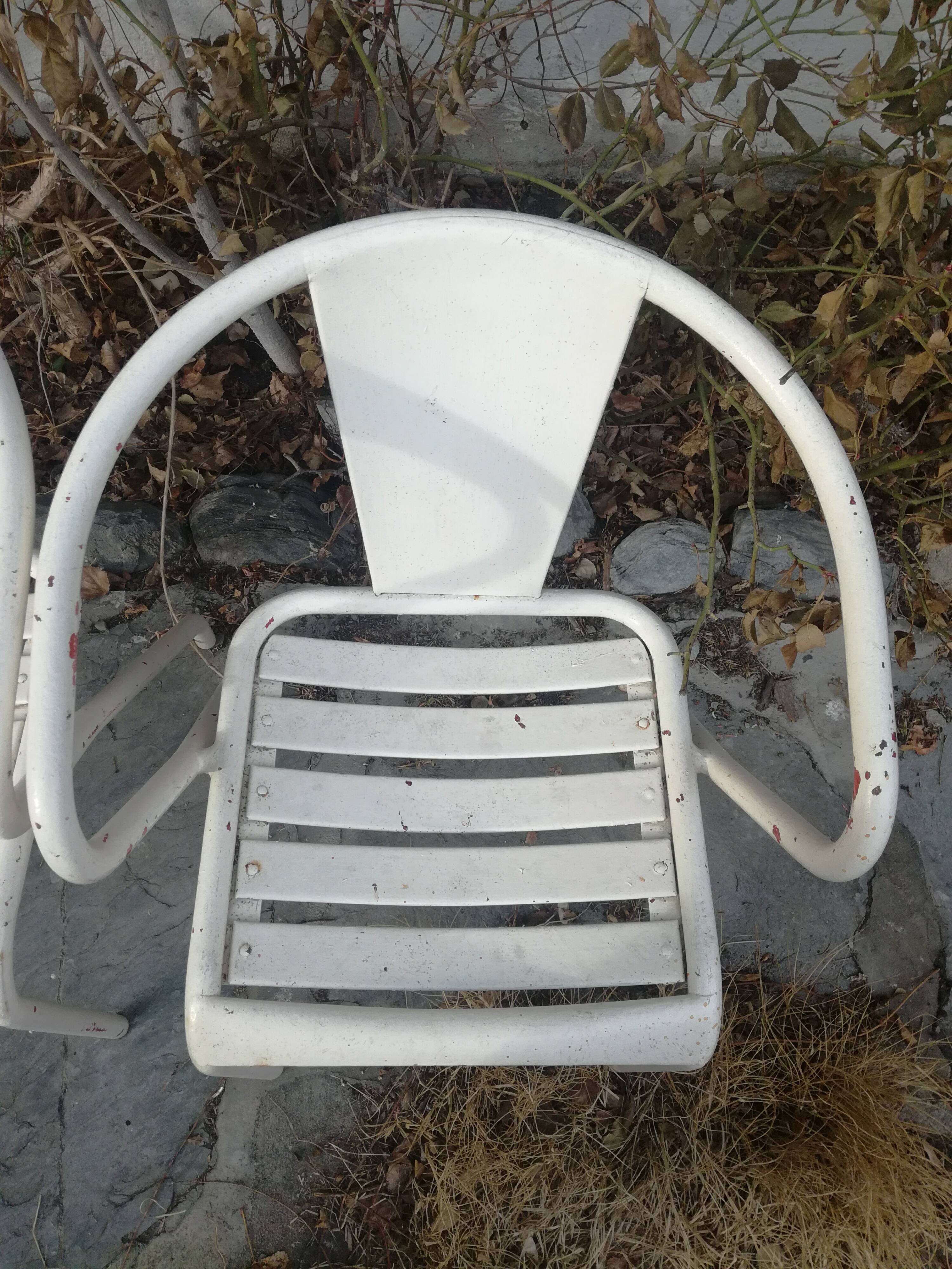 Pair of FT5 Tolix chairs