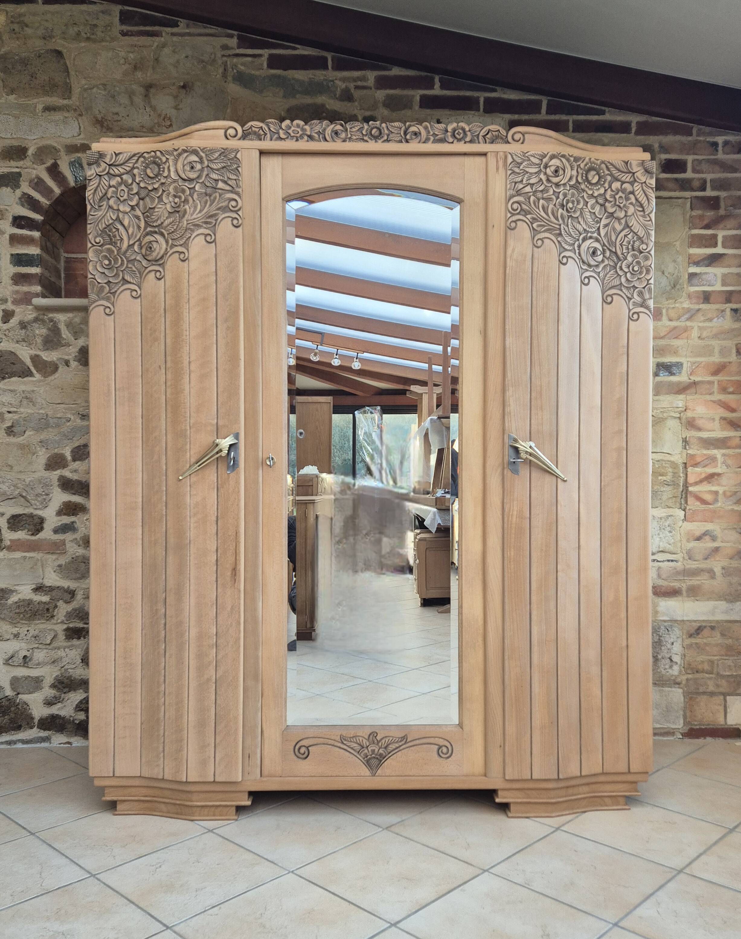 Art deco wardrobe