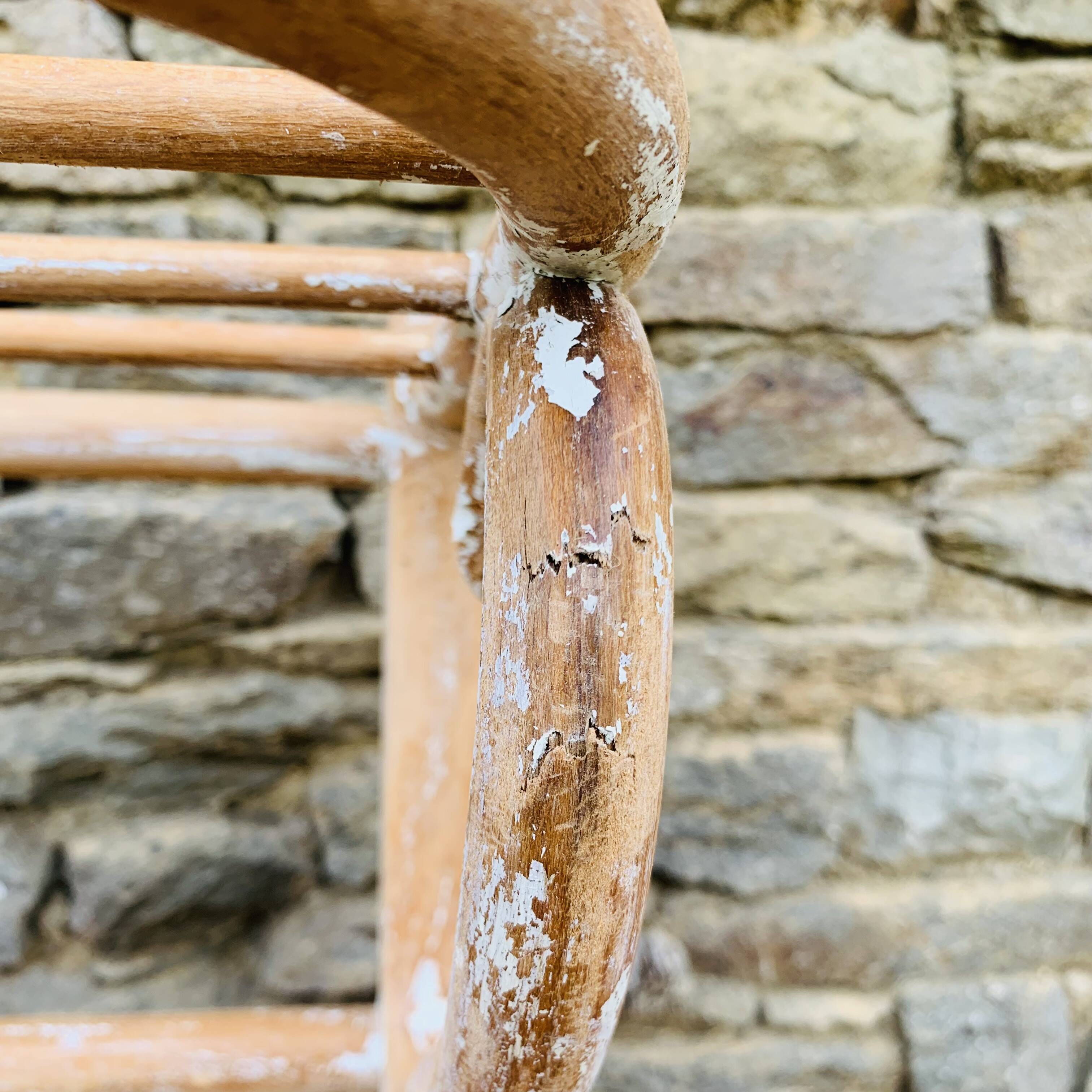 Old wall-mounted coat rack