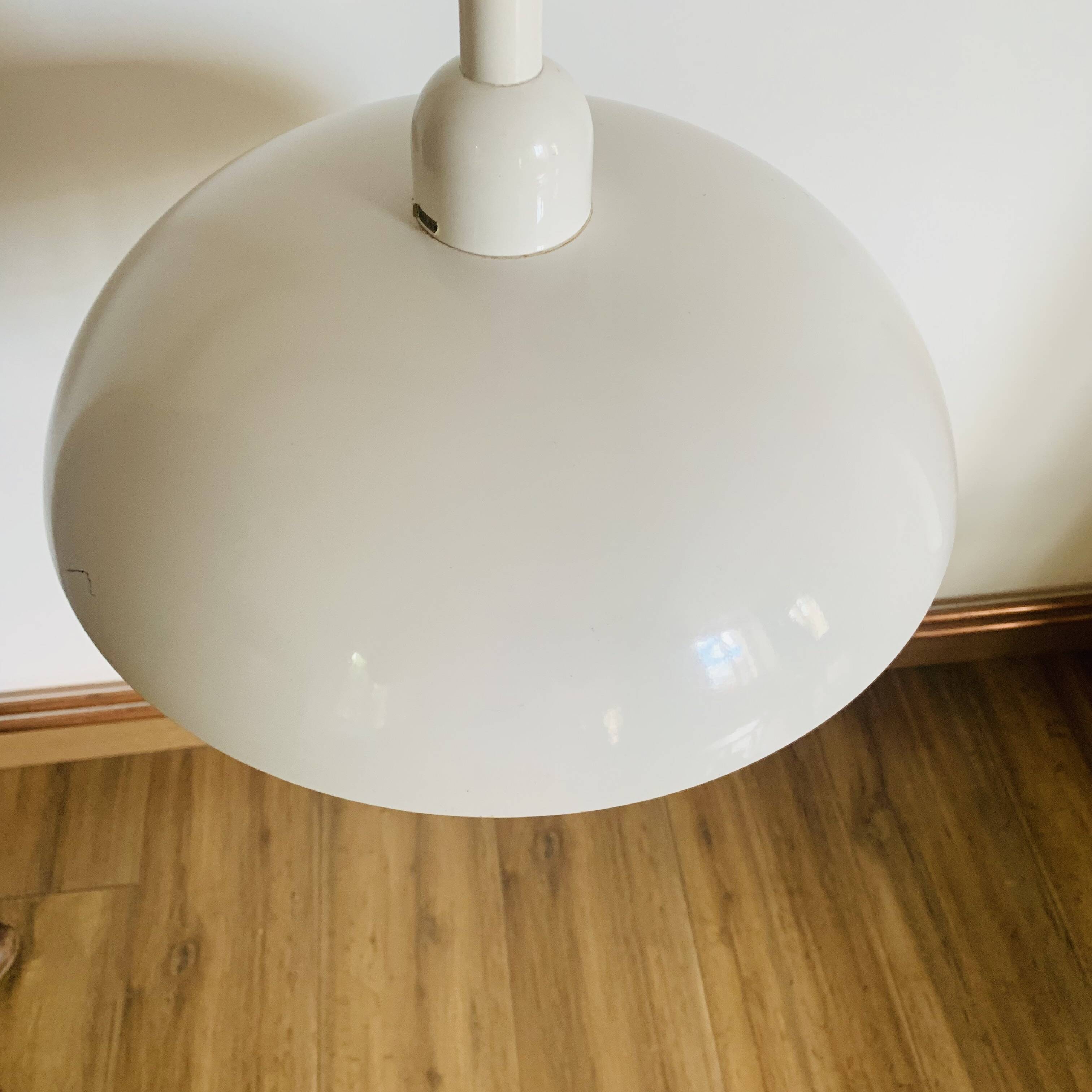 Italian white pendant light Elettrolampar
