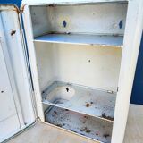 Metal medicine cabinet mirror