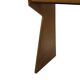 Art Deco desk, minimalist design in oak, unique 40s design, Netherlands.