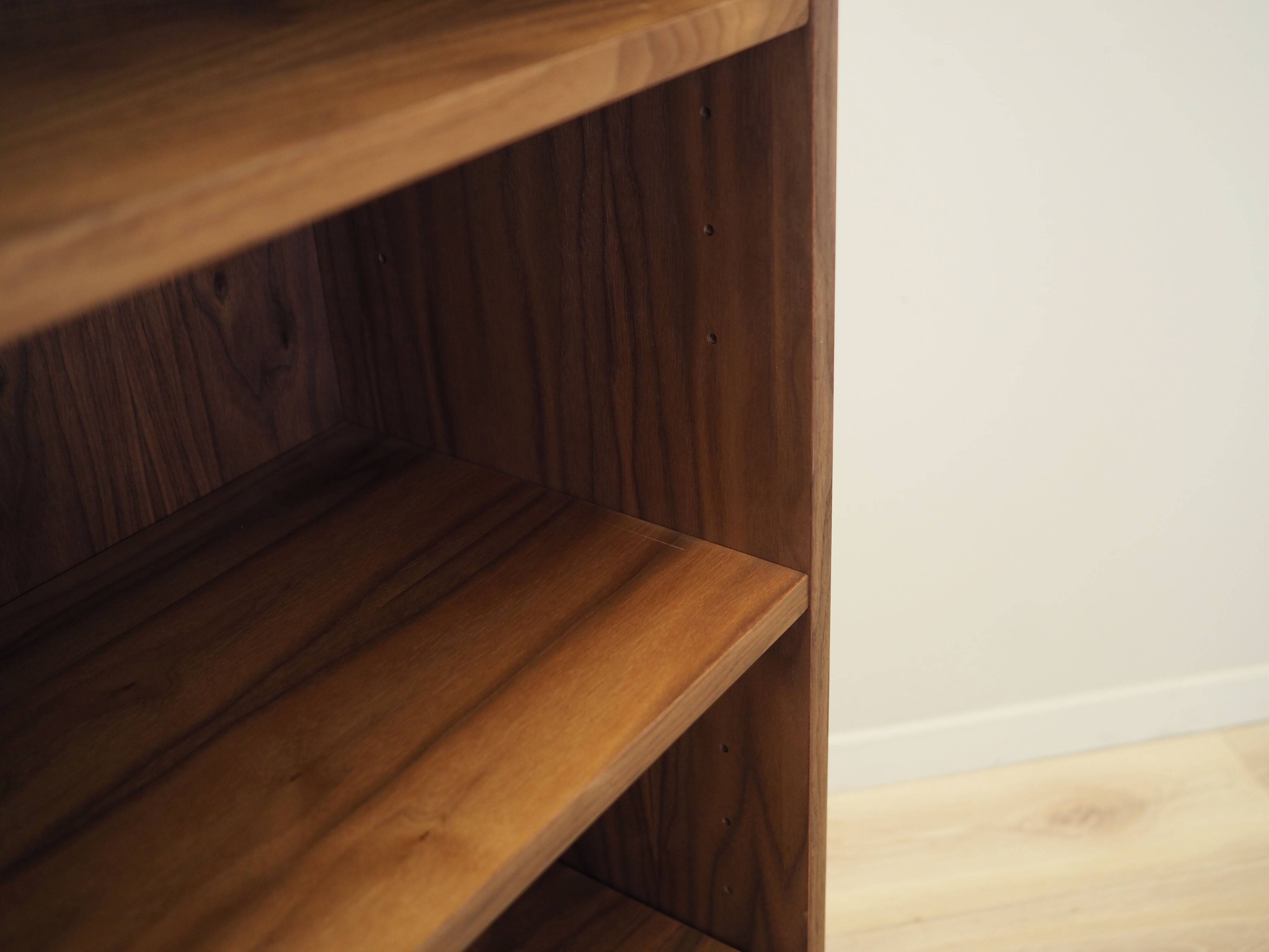 Walnut library, Scandinavian design