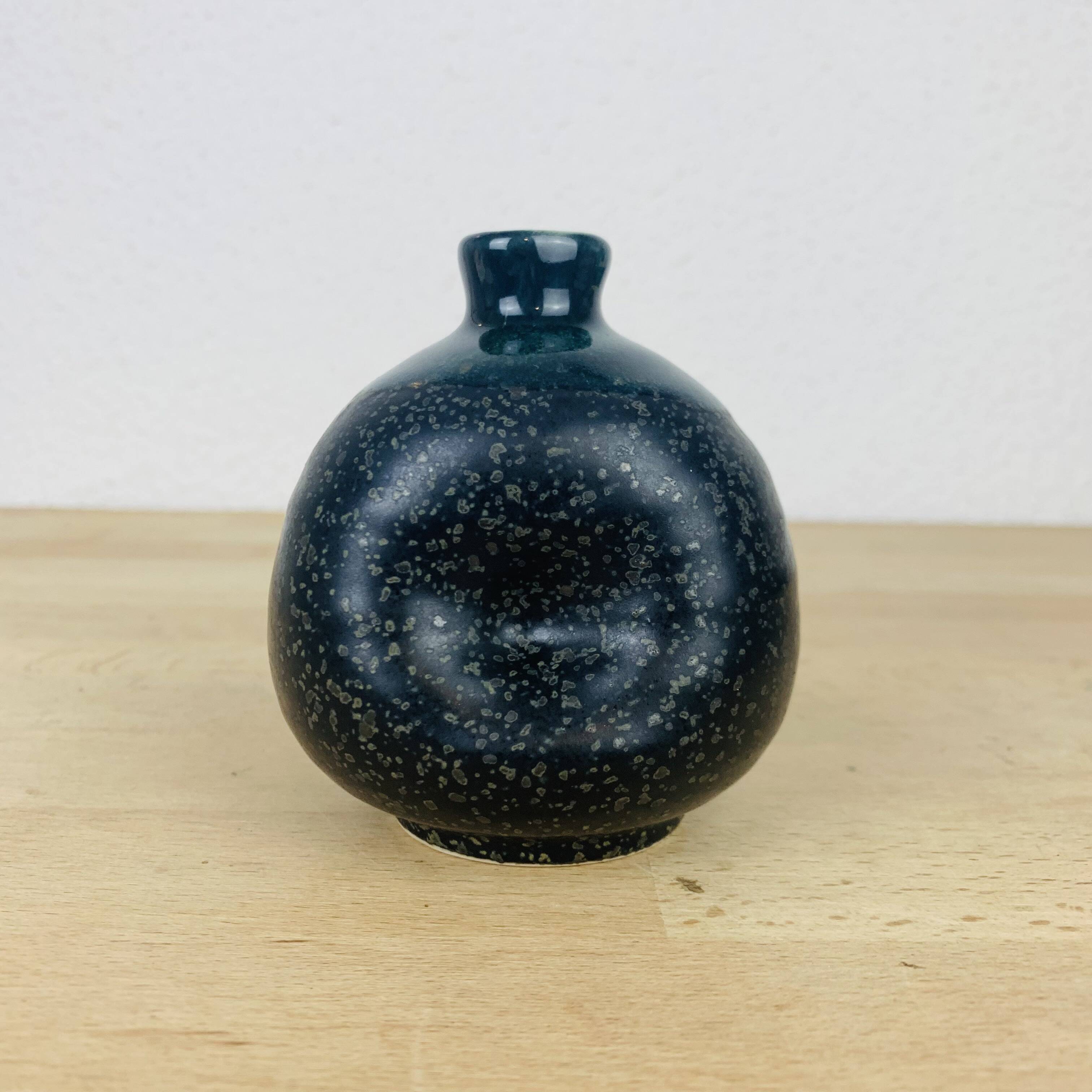 Japanese ceramic ball vase free form