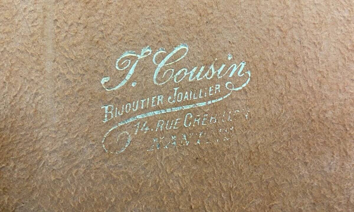 Louis XV style housewife in silver metal 20th century