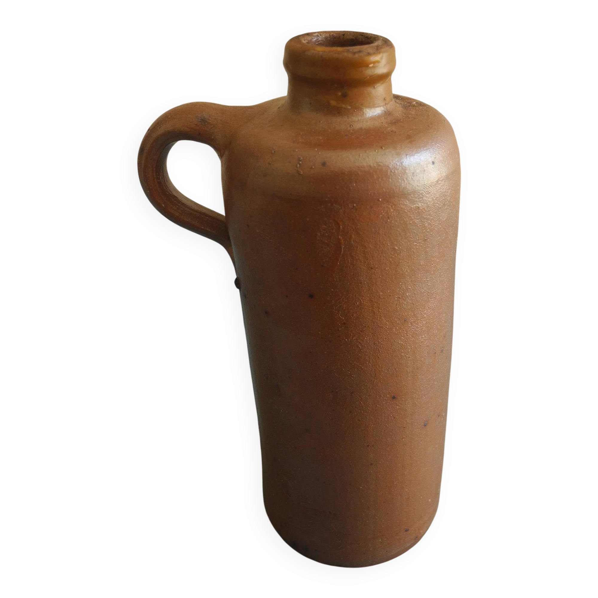 antique stoneware bottle rustic decor