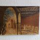 Oil painting on canvas of the courtyard of the pasha's mosque in Oran 1948