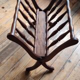 Folding magazine rack