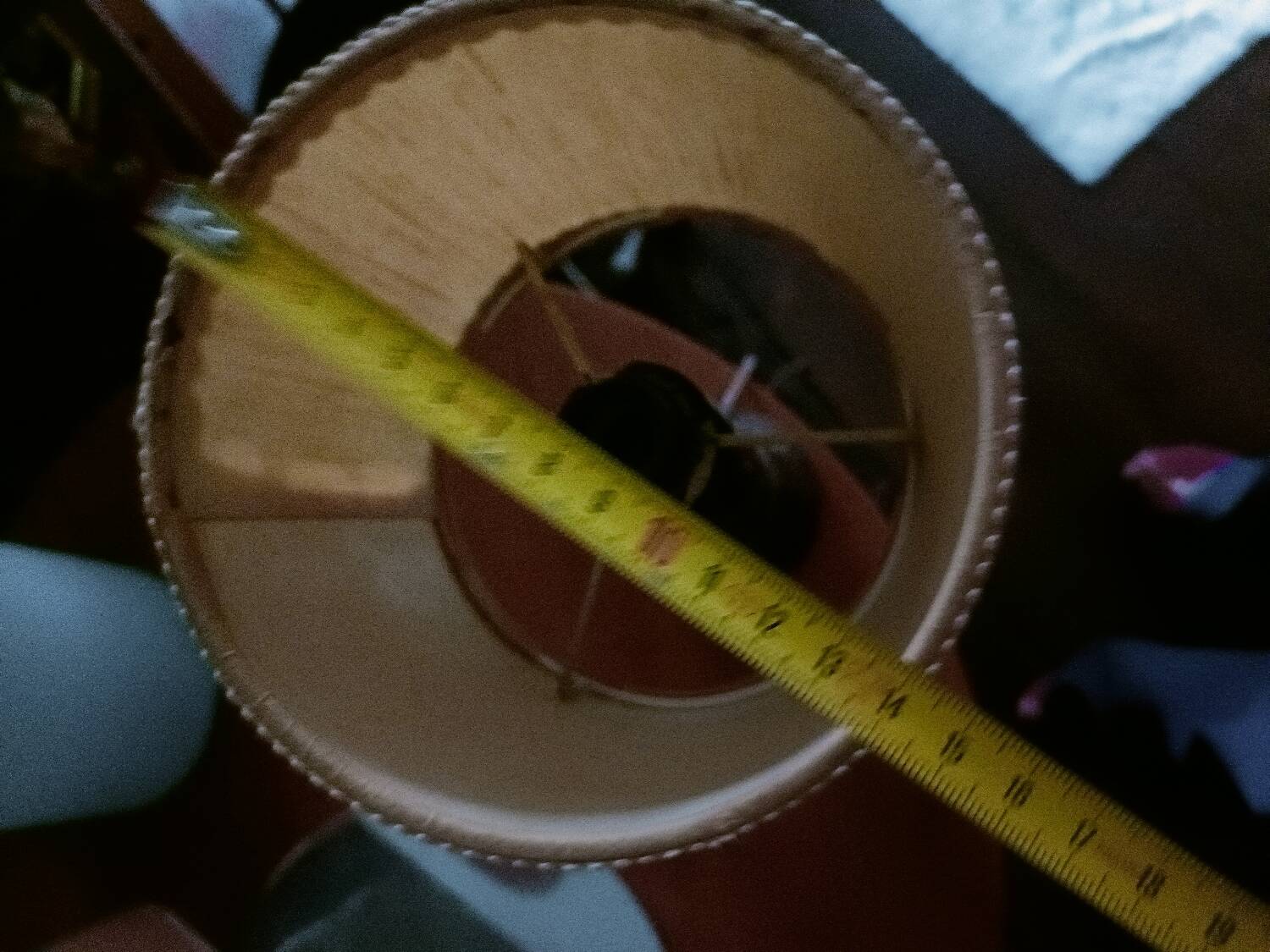 Minimalist turned wood lamp